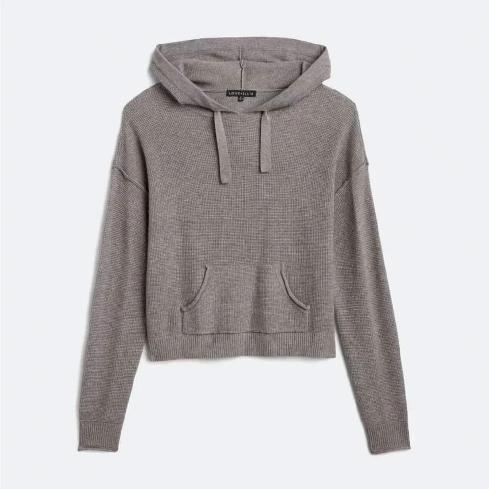 Love Ellie | Grey Hooded Sweater | Size Small - Picture 1 of 11